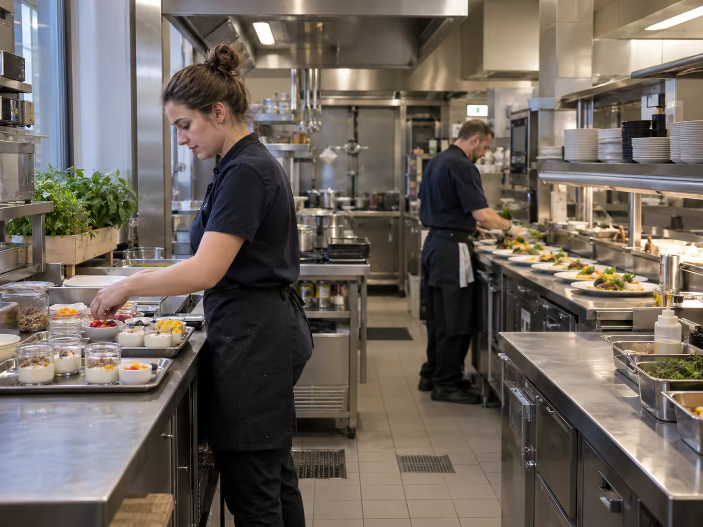 Küche in Gastronomie oder Hotellerie